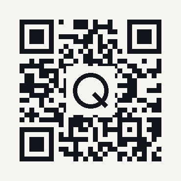 Beispiel-QR-Code, wie er auf einem Qardo-Produkt oder als selbst gedruckter Code aussieht